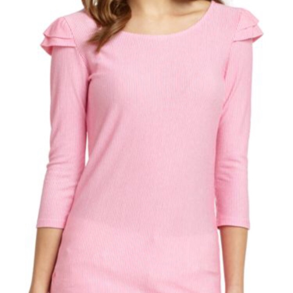 Lilly Pulitzer - Liv seersucker top - XS